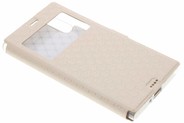 Rhombus Booktype voor Sony Xperia XZ - Goud