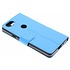 Basic Litchi Booktype voor Google Pixel 2 - Blauw Basic Litchi Booktype voor Google Pixel 2 - Blauw