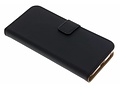 Luxe Softcase Booktype voor Samsung Galaxy J3 (2017) - Zwart