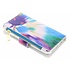 Design Luxe Portemonnee voor iPhone SE / 5 / 5s - Stralen Design Luxe Portemonnee voor iPhone SE / 5 / 5s - Stralen