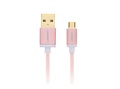 Ugreen Geweven Micro-USB naar USB-kabel 1 meter - Rosé Goud