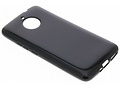 Softcase Backcover voor Motorola Moto E4 Plus - Zwart
