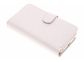 Selencia Saffiano 9 slots Portemonnee voor Samsung Galaxy J3 (2017) - Wit