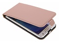 Selencia Luxe Hardcase Flipcase voor Samsung Galaxy J7 - Rosé goud