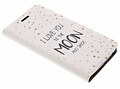 Design Hardcase Booktype voor Motorola Moto G5 Plus - Quote