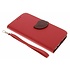 Blad Design Booktype voor Huawei P20 Lite - Rood Blad Design Booktype voor Huawei P20 Lite - Rood