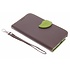 Blad Design Booktype voor Samsung Galaxy Note 4 - Bruin Blad Design Booktype voor Samsung Galaxy Note 4 - Bruin