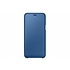 Samsung Blauwe Wallet Cover voor de Galaxy A6 (2018) Samsung Blauwe Wallet Cover voor de Galaxy A6 (2018)