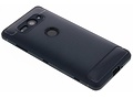 Brushed Backcover voor Sony Xperia XZ2 Compact - Donkerblauw