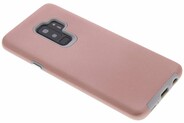 Accezz Xtreme Hardcase Backcover voor Samsung Galaxy S9 Plus - Rosé goud