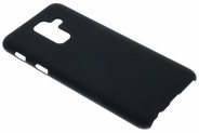 Effen Backcover voor Samsung Galaxy A6 Plus (2018) - Zwart