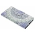 Blauwe mandala design TPU booktype hoes voor de Nokia 6.1 Blauwe mandala design TPU booktype hoes voor de Nokia 6.1