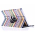 360° Draaibare Design Bookcase voor iPad Air - Aztec 360° Draaibare Design Bookcase voor iPad Air - Aztec