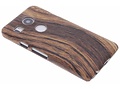 Hout Design Backcover voor LG Nexus 5x - Donkerbruin