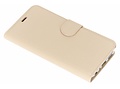 Saffiano Booktype voor Huawei P Smart - Beige