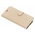 Selencia Beige Saffiano booktype hoes voor de Huawei P20 Lite Selencia Beige Saffiano booktype hoes voor de Huawei P20 Lite