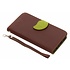 Bruine blad design TPU booktype hoes voor de Huawei P Smart Bruine blad design TPU booktype hoes voor de Huawei P Smart