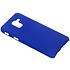 Blauw effen hardcase hoesje voor de Samsung Galaxy J6 Blauw effen hardcase hoesje voor de Samsung Galaxy J6