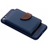 Blauw blad design TPU hoesje voor de iPhone 6 / 6s Blauw blad design TPU hoesje voor de iPhone 6 / 6s