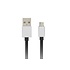 Zwarte Micro-USB naar USB-kabel - 1 meter Zwarte Micro-USB naar USB-kabel - 1 meter