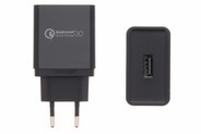 Ugreen Wall Charger with Qualcomm Quick Charger 3.0 Technology 3 ampère - Zwart