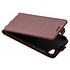 Bruine lederen TPU Flipcase voor de HTC Desire 12 Bruine lederen TPU Flipcase voor de HTC Desire 12