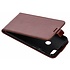 Bruine lederen TPU Flipcase voor de HTC Desire 12 Plus Bruine lederen TPU Flipcase voor de HTC Desire 12 Plus