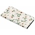 Wit Bloemen Design TPU Bookcase voor de iPhone 6 / 6s Wit Bloemen Design TPU Bookcase voor de iPhone 6 / 6s