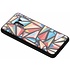 Grafische kleuren design glazen hardcase voor de Samsung Galaxy A8 (2018) Grafische kleuren design glazen hardcase voor de Samsung Galaxy A8 (2018)