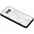 Wit marmer design glazen hardcase voor de Samsung Galaxy S8 Wit marmer design glazen hardcase voor de Samsung Galaxy S8