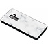 Wit marmer design glazen hardcase voor de Samsung Galaxy S9 Plus Wit marmer design glazen hardcase voor de Samsung Galaxy S9 Plus