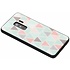 Grafisch driehoekjes design glazen hardcase voor de Samsung Galaxy S9 Plus Grafisch driehoekjes design glazen hardcase voor de Samsung Galaxy S9 Plus