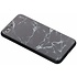 Zwart marmer design glazen hardcase voor de iPhone 8 Plus / 7 Plus Zwart marmer design glazen hardcase voor de iPhone 8 Plus / 7 Plus