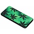 Groene plant design glazen hardcase voor de Huawei P20 Groene plant design glazen hardcase voor de Huawei P20