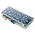 Panter donkerblauw design luxe portemonnee hoes voor de Samsung Galaxy S9 Panter donkerblauw design luxe portemonnee hoes voor de Samsung Galaxy S9