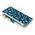 Panter donkerblauw design luxe portemonnee hoes voor de Huawei P Smart Panter donkerblauw design luxe portemonnee hoes voor de Huawei P Smart