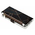 Design Luxe Portemonnee voor Huawei P Smart - Grafisch Zwart / Koper Design Luxe Portemonnee voor Huawei P Smart - Grafisch Zwart / Koper