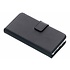 Selencia Blauwe echt lederen booktype hoes voor de iPhone 5 / 5s / SE Selencia Blauwe echt lederen booktype hoes voor de iPhone 5 / 5s / SE