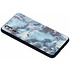 Blauw marmer design glazen hardcase voor de Huawei P20 Blauw marmer design glazen hardcase voor de Huawei P20