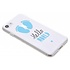 Baby blauw design siliconen hoesje voor de iPhone 8 / 7 Baby blauw design siliconen hoesje voor de iPhone 8 / 7