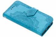 Mandala Booktype voor iPhone SE / 5 / 5s - Turquoise