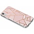 Roze grafisch design siliconen hoesje voor de iPhone Xr Roze grafisch design siliconen hoesje voor de iPhone Xr