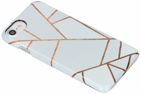 Selencia White Graphic Passion Hard Case voor de iPhone 8 / 7 / 6 / 6s