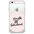 Design Backcover voor iPhone 6 / 6s - Quote Design Backcover voor iPhone 6 / 6s - Quote