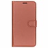 Basic Litchi Booktype voor Samsung Galaxy A7 (2018) - Bruin Basic Litchi Booktype voor Samsung Galaxy A7 (2018) - Bruin