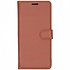 Bruine litchi booktype hoes voor de Samsung Galaxy J6 Plus Bruine litchi booktype hoes voor de Samsung Galaxy J6 Plus
