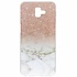 Roze / Wit marmer design siliconen hoesje voor de Samsung Galaxy J6 Plus Roze / Wit marmer design siliconen hoesje voor de Samsung Galaxy J6 Plus