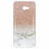 Roze / Wit marmer design siliconen hoesje voor de Samsung Galaxy J4 Plus Roze / Wit marmer design siliconen hoesje voor de Samsung Galaxy J4 Plus