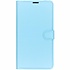 Blauwe Litchi booktype hoes voor de Honor Note 10 Blauwe Litchi booktype hoes voor de Honor Note 10