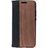 Hout Lederen Booktype voor Huawei P20 Lite Hout Lederen Booktype voor Huawei P20 Lite
